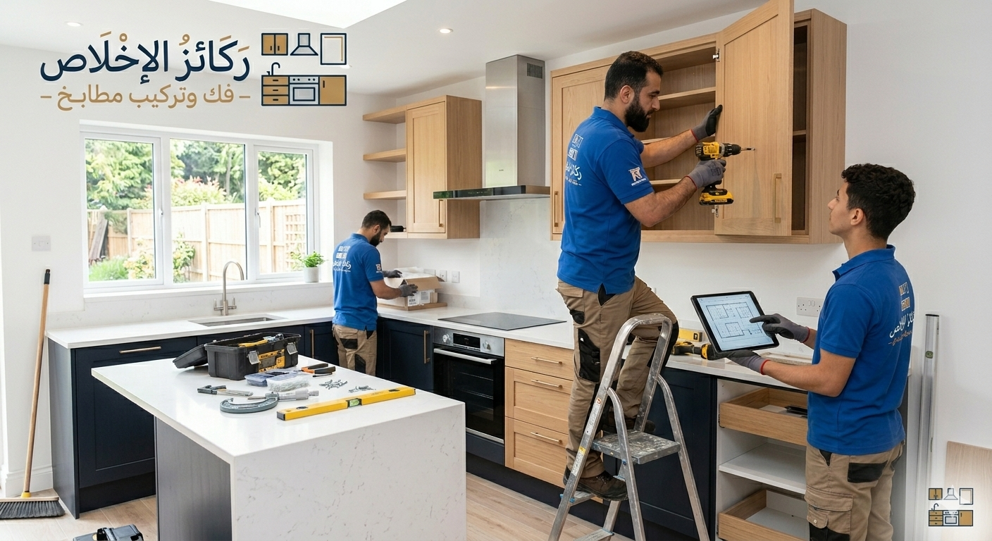 شركة فك وتركيب مطابخ بالدمام | فني محترف